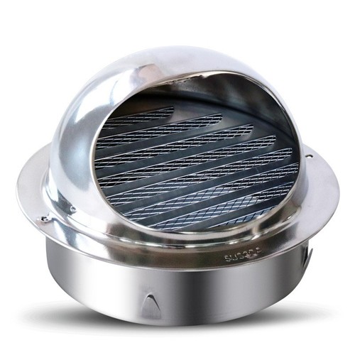 Stainless steel wall - steel, vent