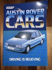 Austin Rover Brochure - late 1984 - Inc. Mini, Metro, Maestro, Montego, Acclaim
