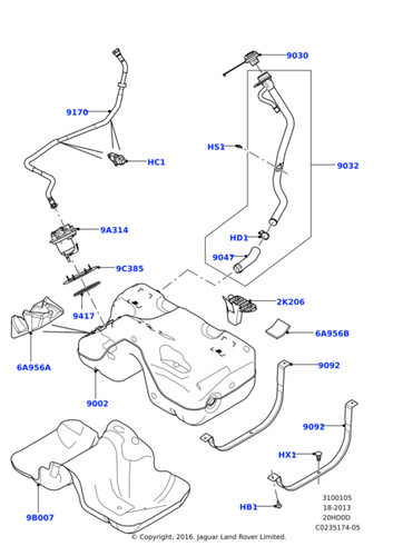 Land rover fuel - land,