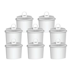 8x Water Filter Replacement for Braun Sommelier KF600 KF610 Thermo Coffeemaker