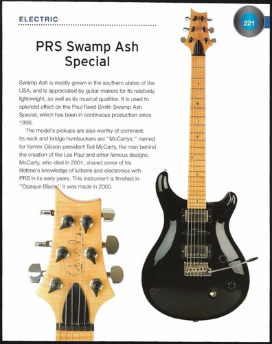 Prs swamp ash special - swamp,
