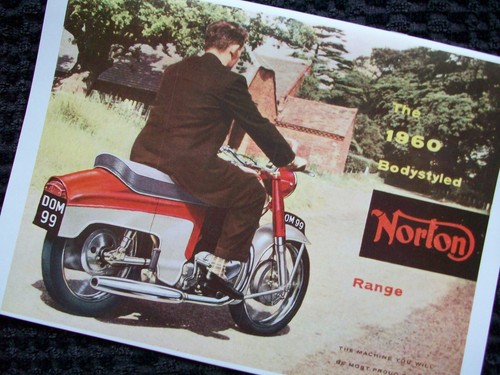 Norton 1960 motorcycle sales - norton,