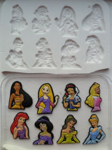 Disney princess set silicone - set,