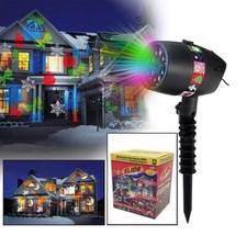 Christmas Halloween Star Shower Slide Show Laser Projector Light SLIDE SHOW