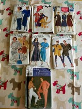 7 VINTAGE 1980'S SEWING
