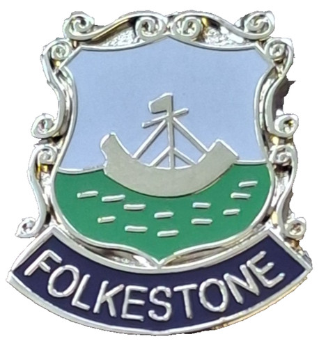 Folkestone town small pin - folkestone,
