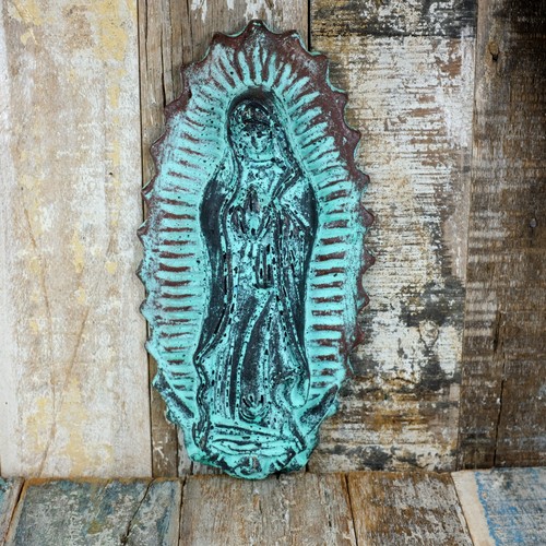 Mexican clay virgin - clay,