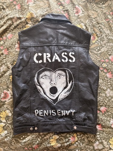 Crass hand painted - hand, mens
