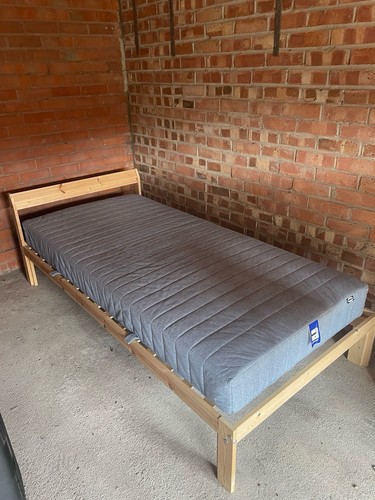 Ikea single bed with foam - single,