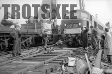 Larger Negative BR British Railways Diesel Loco Class 46 D165 c1960s x7