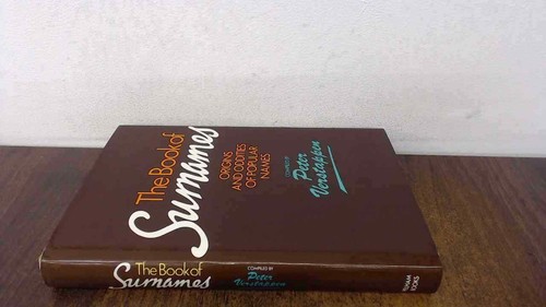 The book of surnames - the,