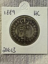 1889 Queen Victoria Half Crown