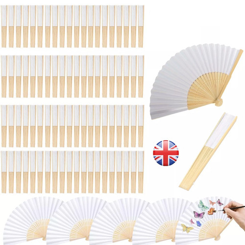 Blank white chinese folding - white,