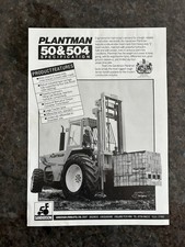 Plantman Forklift Leaflet 50
