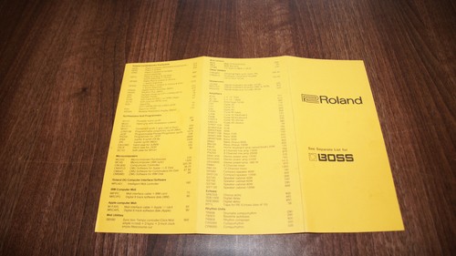 Roland original 1980 s - roland,