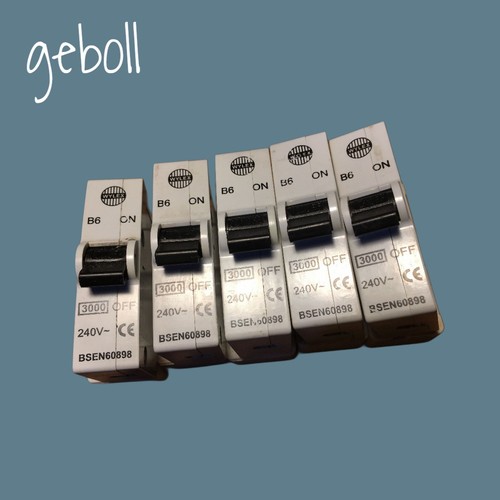 Wylex mcb push in - b6,