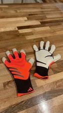 Adidas Predator Hybrid Orange Size 8 Goalkeeper Gloves Used Worn
