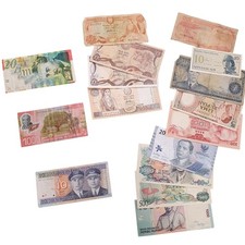 World banknote lot notes - lot,