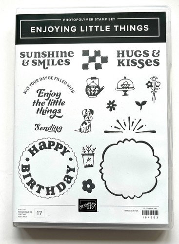 Enjoying little things stampin - things,