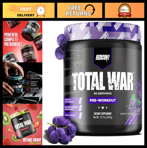 Total war pre workout powder - total,
