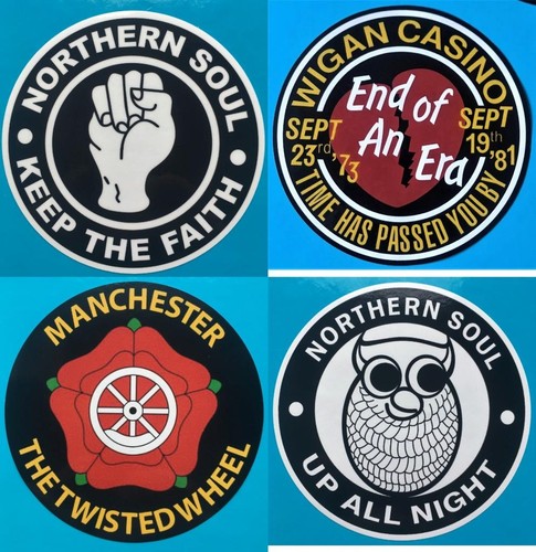 Northern soul vinyl sticker - soul,