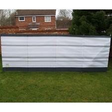 BLUE DIAMOND FABRIC WINDBREAK 3.6M TRADITIONAL CAMPING BEACH CAMPING WIND BREAK