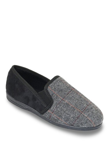 Mens gusset slippers extra - mens,