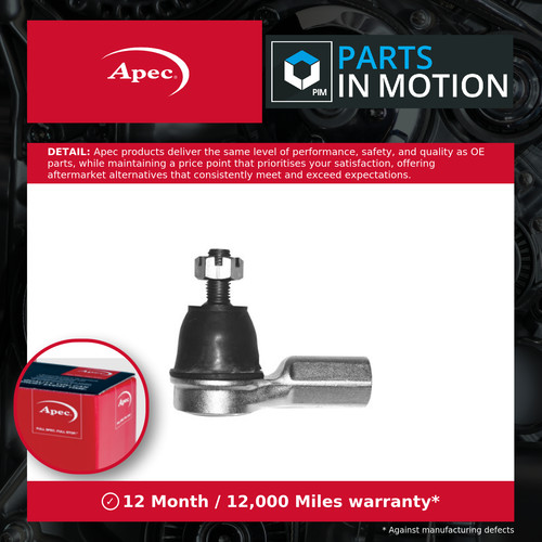 Tie track rod end fits - rod, honda