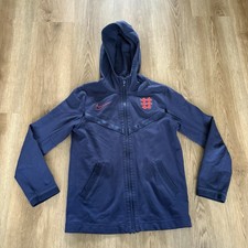 Nike England Navy Euro 2020/21 Training kit Hoodie Boys Size Medium