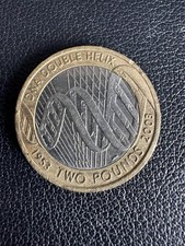 2003 Two Pound Coin DNA Double