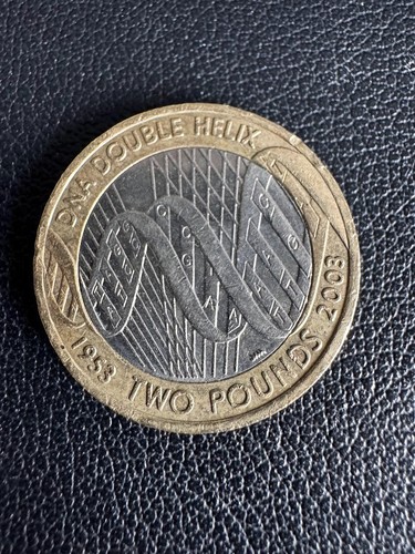 2003 two pound coin dna - 2003,