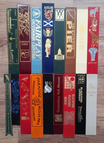 Leather bookmark - 17, x