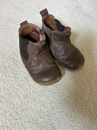 Bobux brown leather - leather, ankle