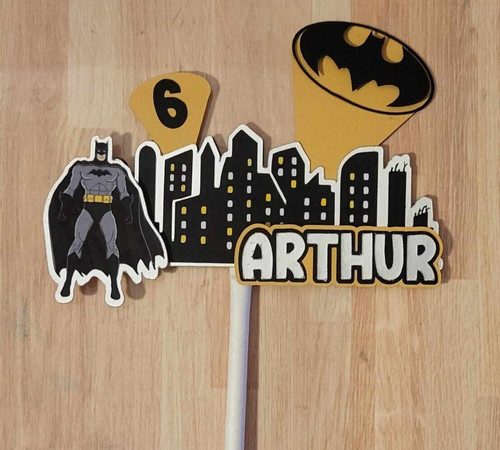 Batman personalised cake - batman,