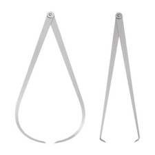 Firm Joint Inside Outside Caliper Set 350mm 14 Inch Steel Firm Friction Joint