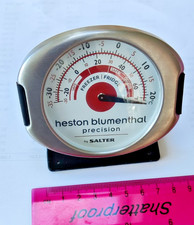HESTON BLUMENTHAL SALTER PRECISION THERMOSTAT FOR FRIDGE & FREEZER ON ADJ STAND