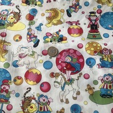 Vintage Circus Clowns Lions