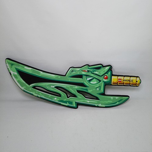 Lego ninjago green foam sword - ninjago,
