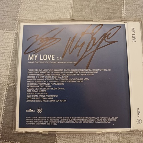 Rare signed promo - promo,