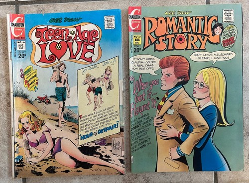1972 charlton comics romantic - charlton,