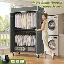 Heavy Duty Double Clothes Rail
