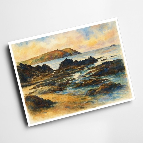 Print the coast looking - a6,