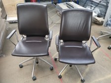 A pair of Vitra Meda