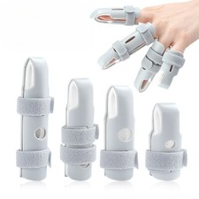 Finger Splint Brace Support Trigger Pain Relief Fixing Bandage Straightener