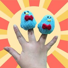 KNITTING PATTERN  - Two Little