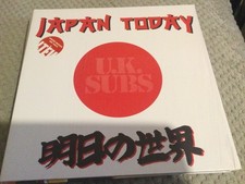 UK Subs Japan Today Red Vinyl
