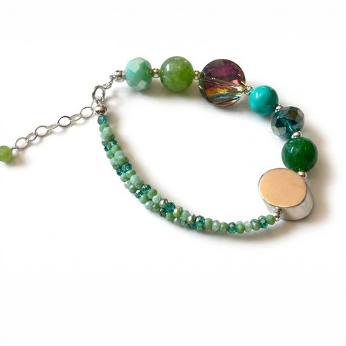 Pulsera con piedras naturales
