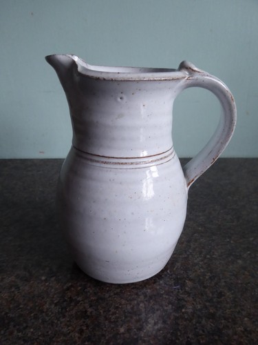 Studio pottery rustic jug - studio,