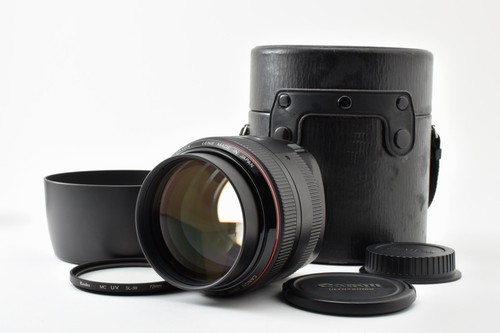 Almost unused canon ef - [almost, 85mm