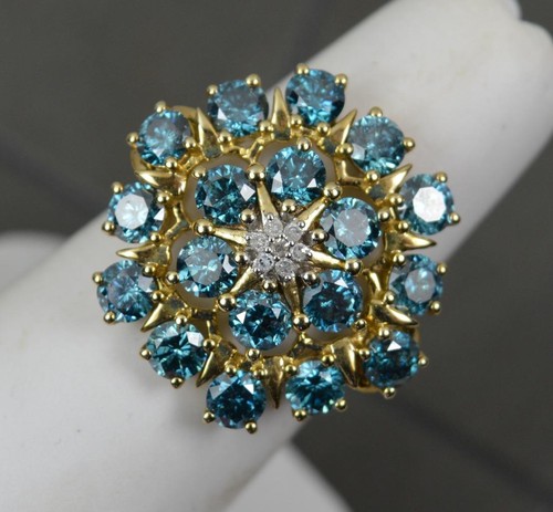 Impressive 35ct blue diamond - impressive,
